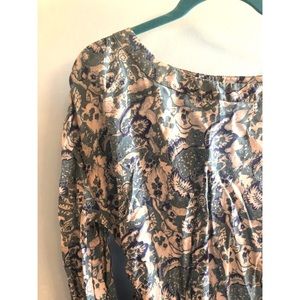 NWOT Free People Long Sleeve Dress with POCKETS!